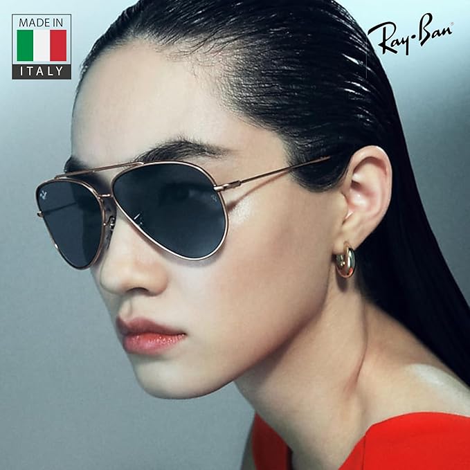 Ray-Ban RBR0101S Aviator Reverse Pilot Sunglasses