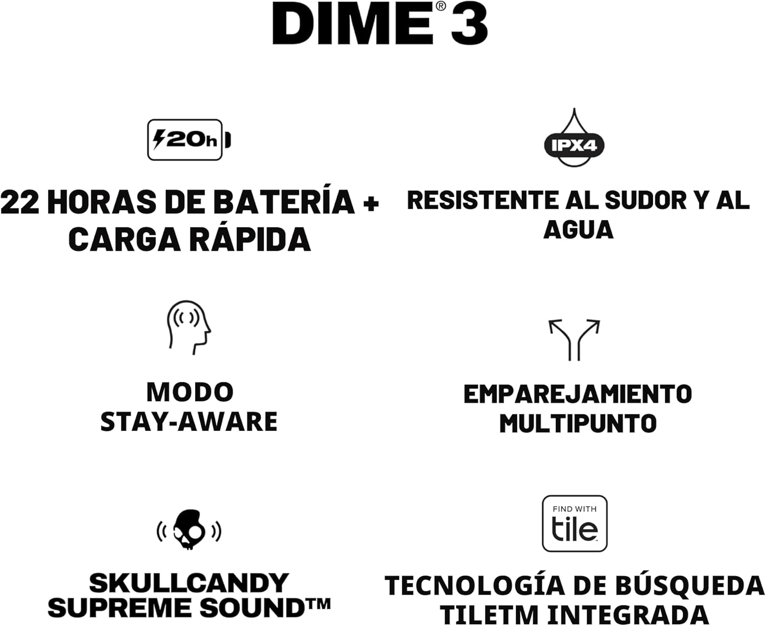 Skullcandy Dime 3 True Wireless Earbuds