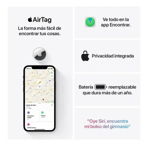 Apple AirTag - Paquete x 4